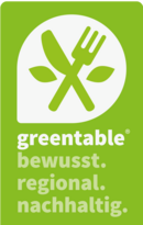 Greentable Siegel für nachhaltige Gastronomie