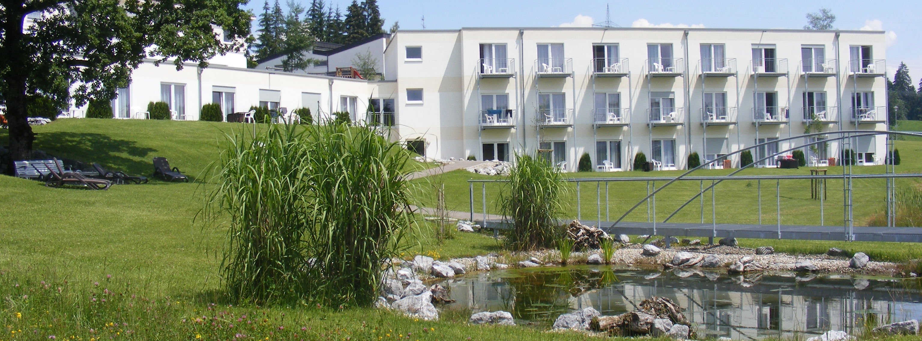 Außenansicht Oberberg Fachklinik Scheidegg im Allgäu