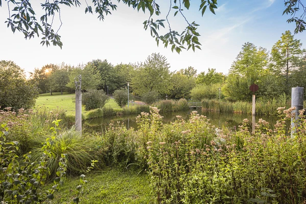 Gartenanlage der Oberberg Fachklinik D&uuml;sseldorf Kaarst